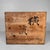 Vintage Japanese Wooden Transport Crate with Calligraphy, Japan, 1950s For Sale - Image 6 of 8