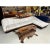 White Adrian Pearsall Cloud Sofa Sectional Restored in Faux Fur Snow Leopard For Sale - Image 8 of 15