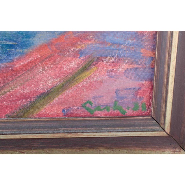 Gerhard Lundberg, La Seine, Paris, Oil on Canvas, 1938 For Sale - Image 4 of 6