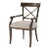 French Provincial Brown Armchair (Set of 2) For Sale