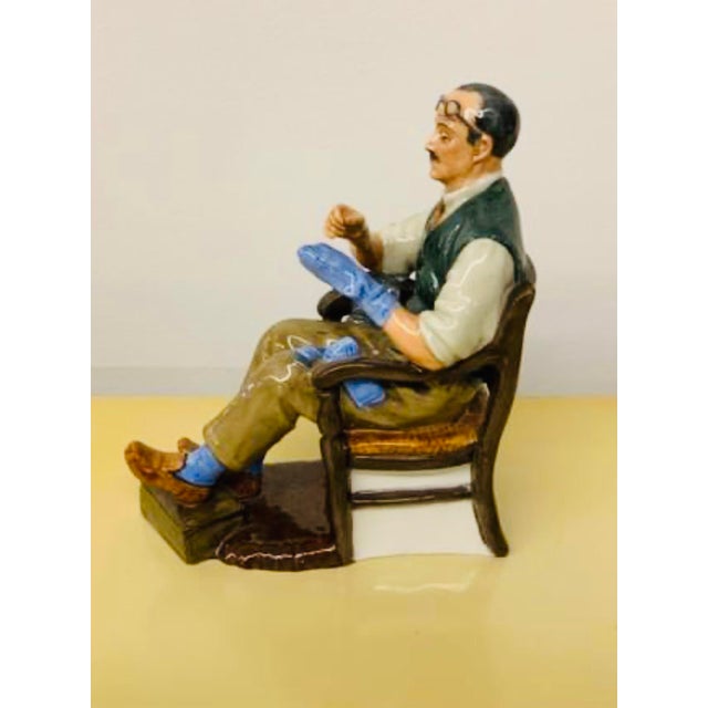 Royal Doulton 1960s "The Bachelor" Royal Doulton Retired Figurine For Sale - Image 4 of 8