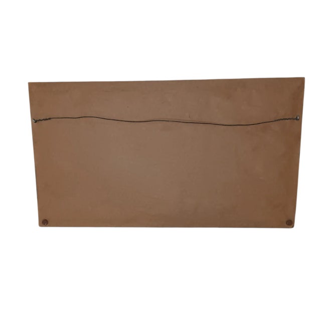 Realism Antique 1919 Vintage Landscape Watercolor Painting House Barn Dirt Road, Framed For Sale - Image 3 of 12