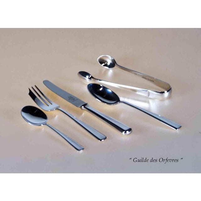 New 1980s Complete European Cutlery Set for 12, Including Fish Eaters & Serving Pieces 144 Pieces. For Sale - Image 11 of 18