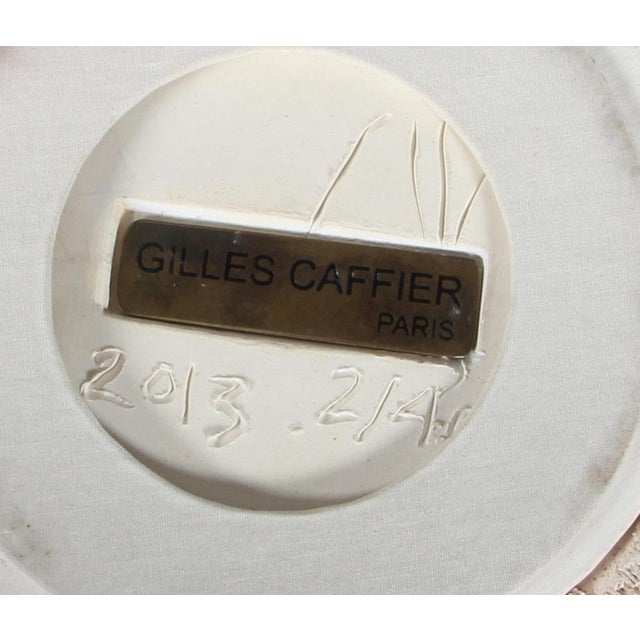 Popcorn Vase in Unglazed Ceramic by Gilles Caffier, 2000s For Sale - Image 6 of 7