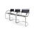 Italian Bauhaus Cantilever Chairs, Set of 3 For Sale - Image 4 of 8