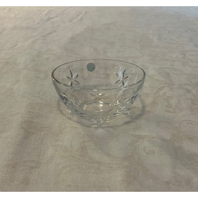Authentic Tiffany & CO. Made in Italy Crystal Decorative Bowl. This multipurpose designer glassware piece is perfect for...