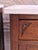 1910s Pair of English Mahogany Nightstands With Carved Floral Doors & Stone Tops For Sale - Image 10 of 18