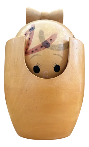 Vintage Kokeshi by Harumasa Tanaka, 1960s