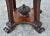 Antique Carved & Inlaid Walnut Italian Renaissance Style Center Table For Sale - Image 4 of 12