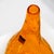 Orange Decorative Vase from Venini, Italy, 1970s For Sale - Image 8 of 11