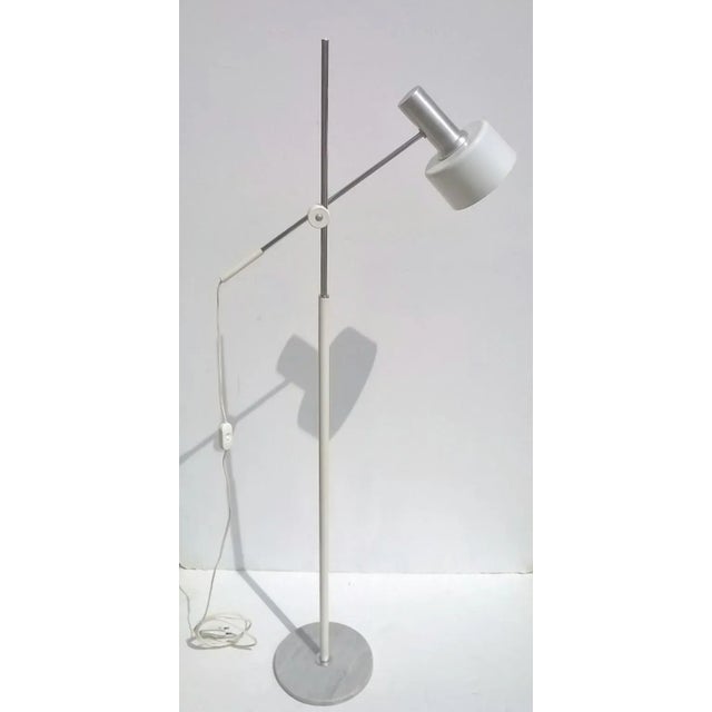 Metal White Floor Lamp from Stilux, 1960s For Sale - Image 7 of 7