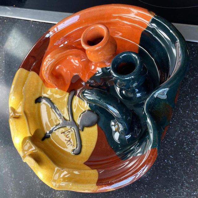 Ceramic Ashtray from Thomas Buxo, 1990s For Sale - Image 11 of 13