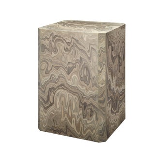 Vale Side Table, Sand Grey Veneer For Sale