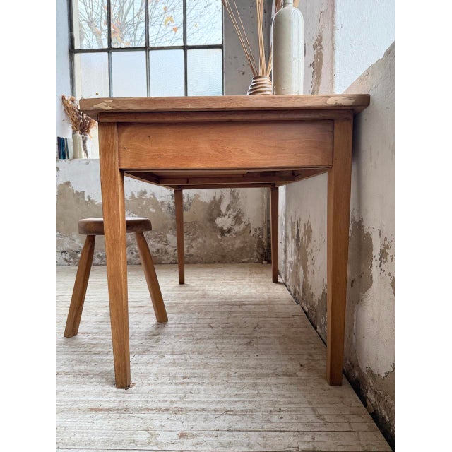 Oak Veneer Desk, 1950s For Sale - Image 18 of 18