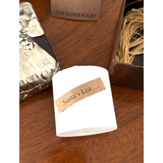 2010s Jan Barboglio Collectible St. Nicholas Santa Claus Box For Sale - Image 5 of 8