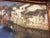 1990s Vintage Original Oil Painting Signed by Artist - Suzhou Canal - Framed - Oil on Canvas Horizontal For Sale - Image 5 of 7