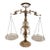 1960s Hollywood Regency Ornate French Style Decorative Balance Scale For Sale