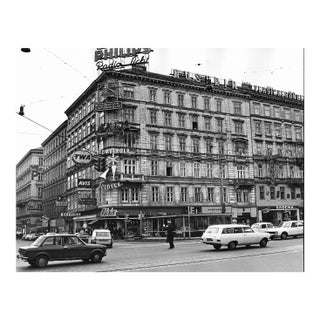 1971 Vienna Austria Streetscene by Don Ware For Sale