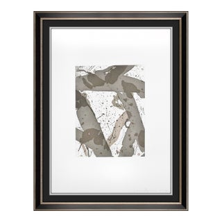 Late 20th Century First Copper (sfe.2g:1.7) Abstract Gray Aquatint and Etching Sam Francis For Sale
