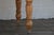 Vintage 1990s Solid Pine Farmhouse Dining Table With Plank Top & Turned Legs For Sale - Image 4 of 18