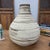 Rustic Rounded Brown & Stone Cream Swirled Ceramic Lamp Base For Sale - Image 3 of 10