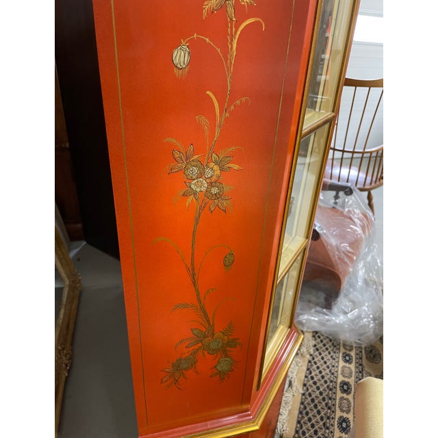 Mid 20th Century Red Lacquer Display Cabinet by Scalia, Schmieg, Kotzian For Sale - Image 16 of 18