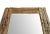 Rustic Vintage Railroad Wood Mirror For Sale - Image 4 of 6