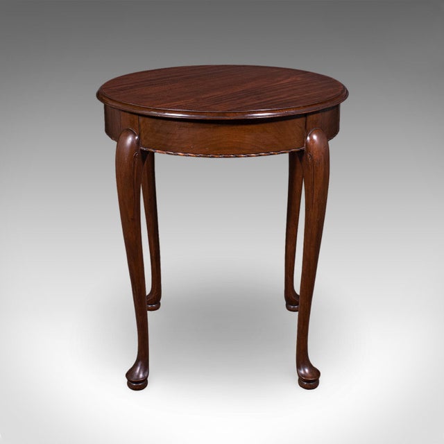 1900 - 1909 Antique Side Table, English, Occasional, Lamp, Wine, Waring & Gillow, Edwardian For Sale - Image 5 of 12