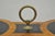 Mid 20th Century Vintage Weiman Heiroom French Empire Regency Style Black Leather Top Side Table For Sale - Image 5 of 17