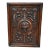Antique Carved Oak Plaque Tudor Lion Wall Panel Wood Relief Head Mask Victorian For Sale