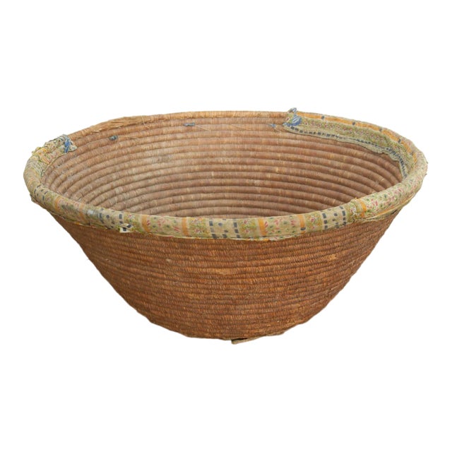 Antique Wabi Sabi Harvest Bowl For Sale