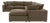 2020s Cali Chocolate Brown Performance Velvet 7-Piece Modular Large Chaise Sectional For Sale - Image 5 of 5