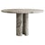 Stone Roman Dining Table II in Arabescato Marble by Paloma Editions For Sale - Image 7 of 7