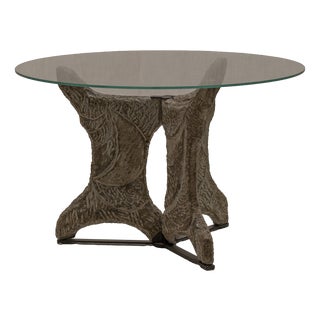 Italian Sculptural Dining Table, 1960s For Sale