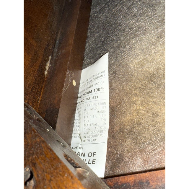 Vintage American of Martinsville Dining Table & 10 Chairs For Sale - Image 12 of 17