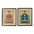 Pair of Framed Chinese Ancestral Portrait Paintings Emperor and Empress For Sale