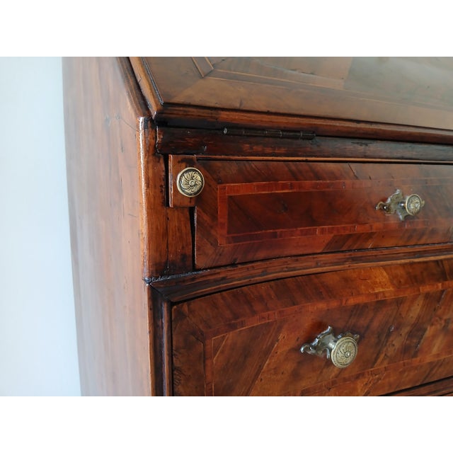 18th Century Louis XVI Drop Leaf Chest of Drawers For Sale - Image 12 of 15