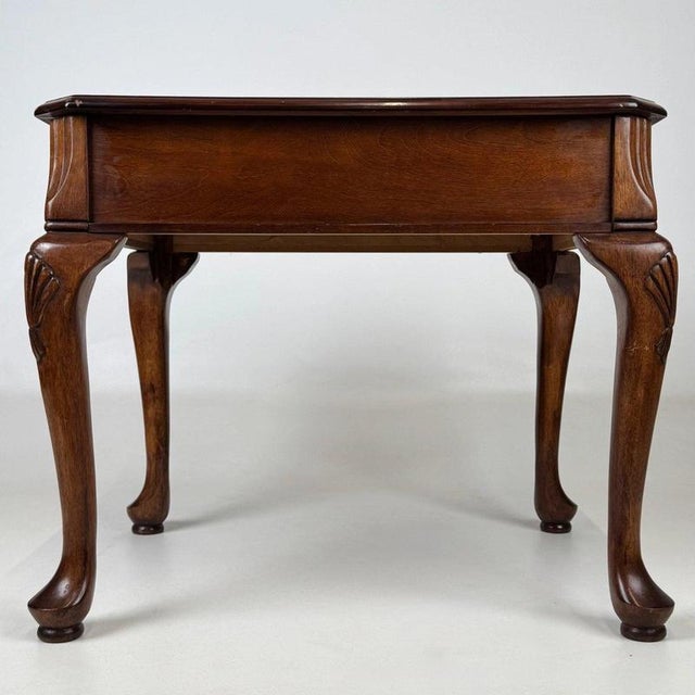 Antique English Walnut Side Table For Sale - Image 4 of 13