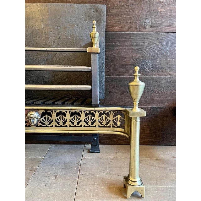 Georgian English Fire Grate, 1830s For Sale - Image 3 of 15