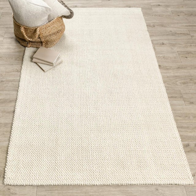 2020s Ossi Wool Jute Ivory Rug - 2 X 3 For Sale - Image 5 of 5