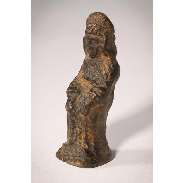 This Roman bronze figurine is a true treasure. Depicting the Roman goddess of Luck, Fortune and Fate, Fortuna, this is a...