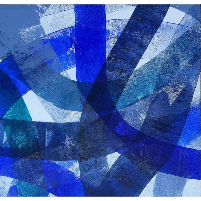 Luis Kaiulani "Infinity 1562" Acrylic Abstract Painting on Canvas For Sale In Miami - Image 6 of 8