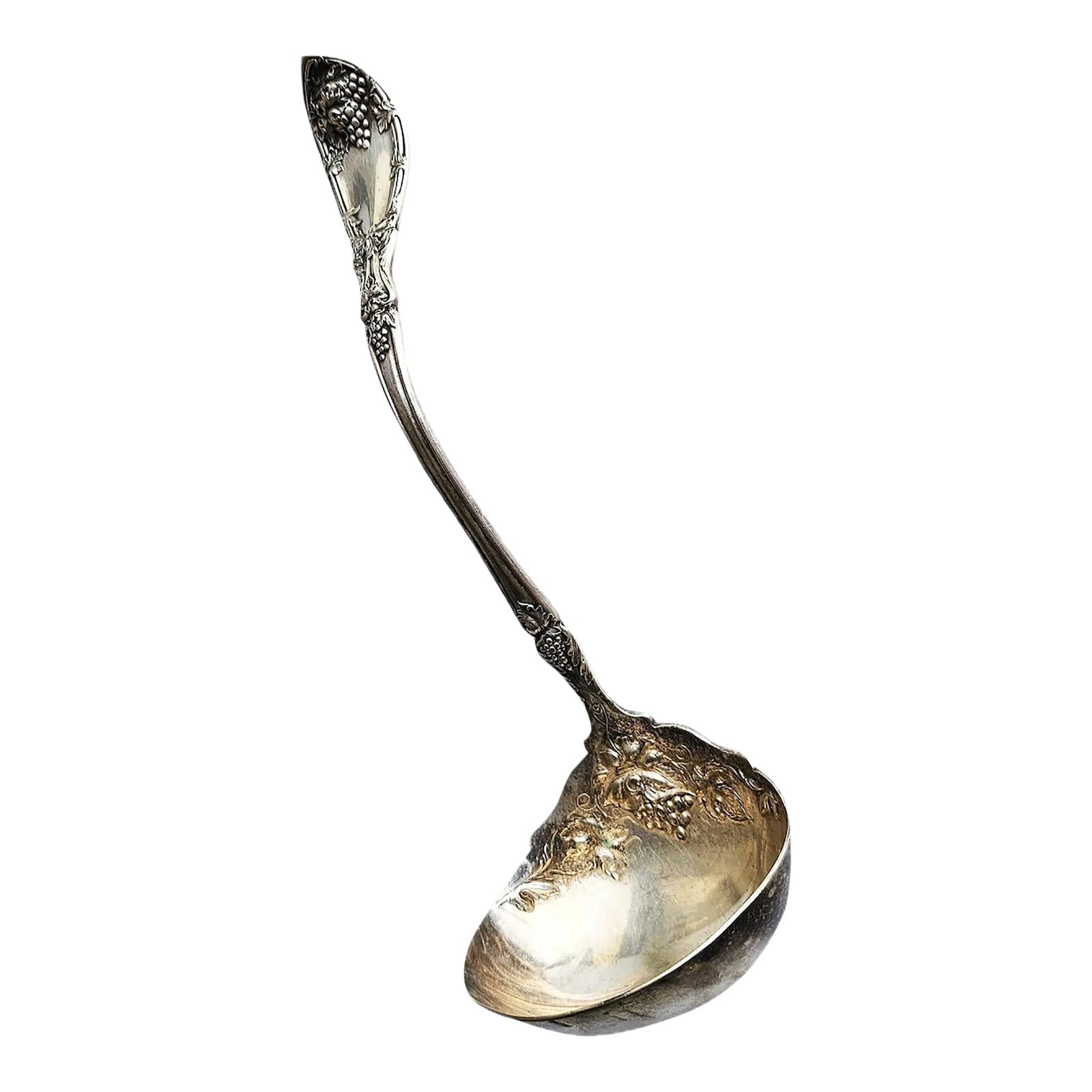 Marked Wm Rogers Silver Ladle 1920s 1881 Rogers Soup Ladle In La