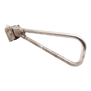 Reclaimed Nyc Nickeled Brass Subway Strap Handle