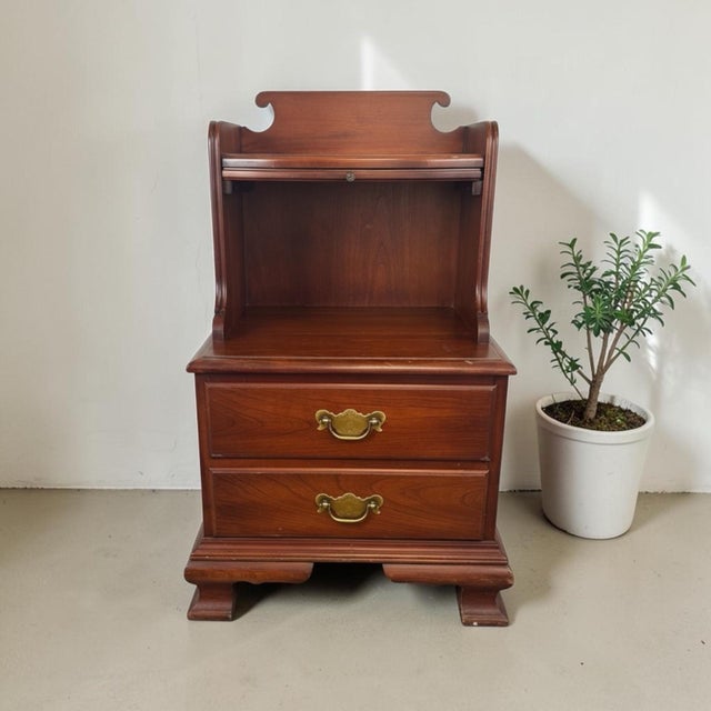 Key Features: Rare Functional Design: Includes a highly sought-after pull-out butler’s tray (slide) for extra surface...