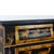 Black English Vintage Painted Chest with Deer Decoupage For Sale - Image 8 of 12