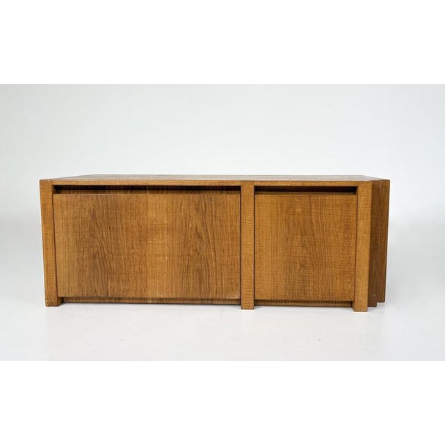 Mid-Century Low Sideboard attributed to Officina Rivadossi, 1970s For Sale - Image 6 of 8
