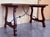 20th Dining or Console Table of Walnut with Lyre Legs and Heavy Top, Spain For Sale - Image 18 of 18