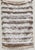 Large vintage original tribal Moroccan white and silver wedding Berber women shawl, blanket. The Zaiane ethnic shawls...