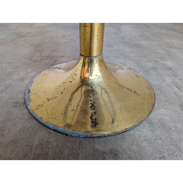 Mid-Century Modern Italian Brass Bar Stool, 1960s For Sale - Image 16 of 18